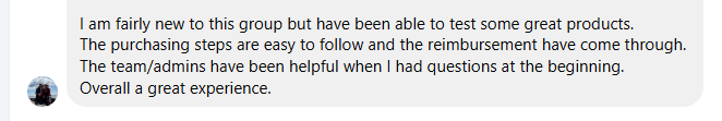 Member feedback