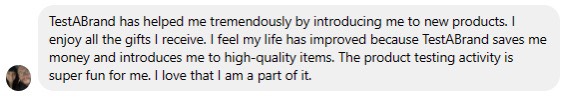 Member feedback