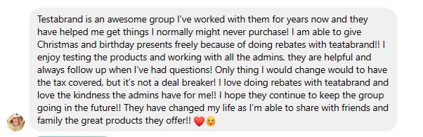 Member feedback